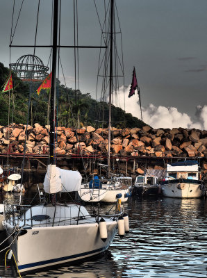 early morning in the Typhoon Shelter