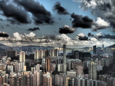 Kowloon Skyline, Hong Kong