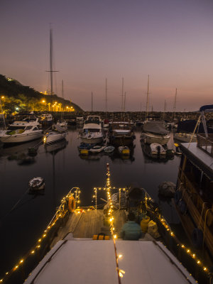 New Year's Eve in the Typhoon Shelter