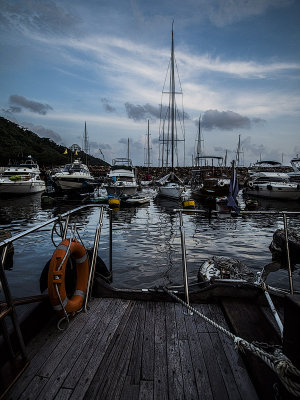 Evening in the Typhoon Shelter