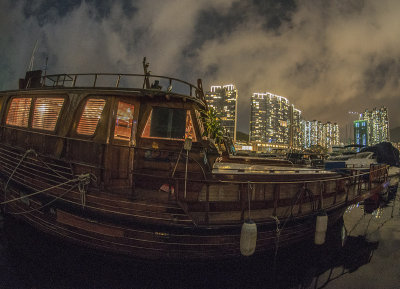 Motor Junk in the Typhoon Shelter