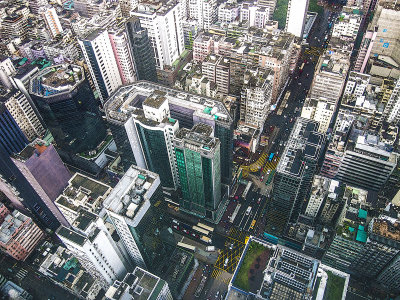 Above Mong Kok, Hong Kong