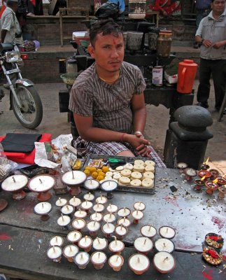 Butter lamps