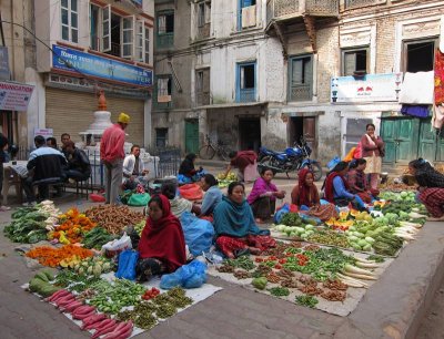 Vegetable vendors