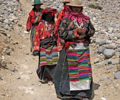 Pilgrims on kora