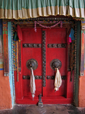 Monastery door