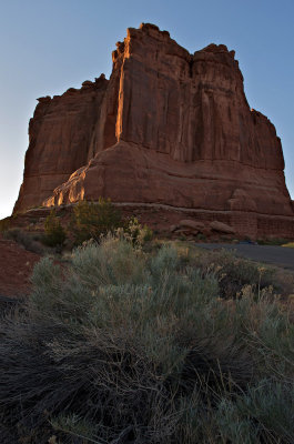 Courthouse Towers, First Light