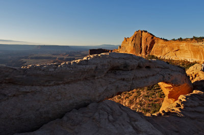 Mesa Arch, top view