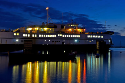 Ferry at Dawn