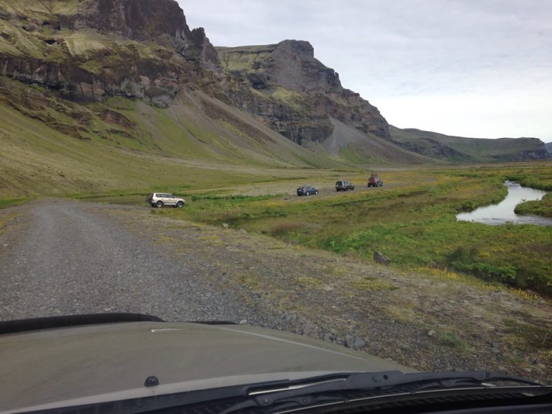 Á leið í Núpsstaðaskóga