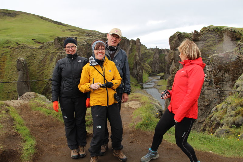 Við Fjaðrárgljúfur