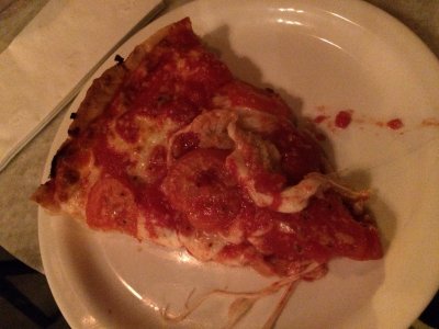 Lou Malnati's fresh tomato and garlic stuffed