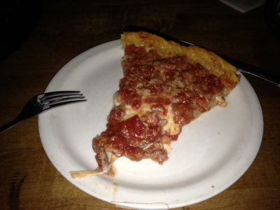 Lou Malnati's sausage stuffed