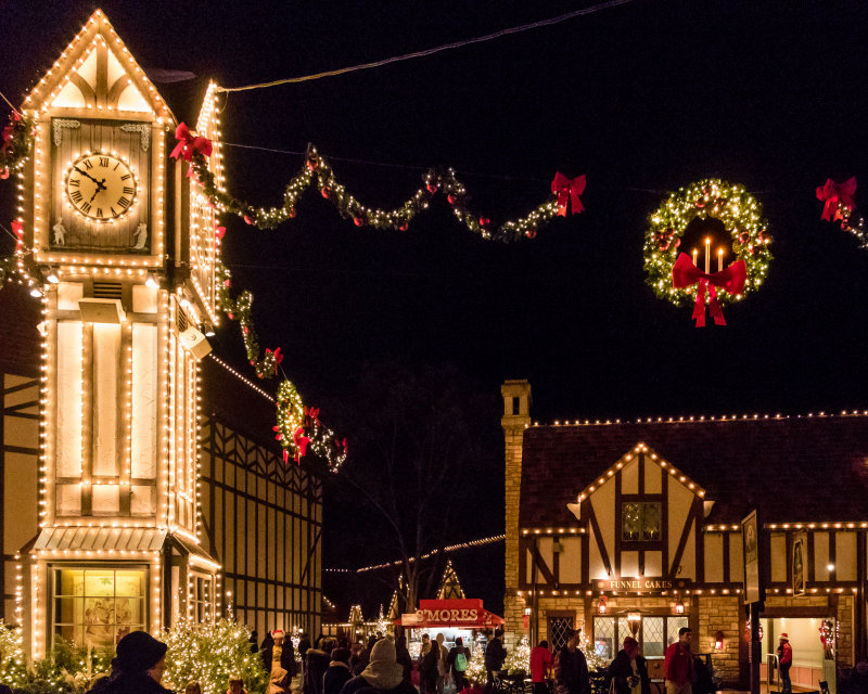 Christmas Town Busch Gardens Williamsburg Virginia Photo Sam