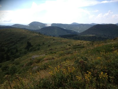 Looking at Tennant Mountain (to the right)