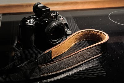 Nikon 1 V3 with Eddycam 35mm edition strap
