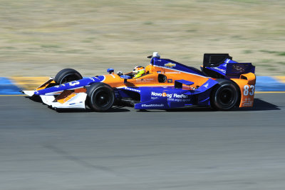 8/13/2015 Indycar tests at Sonoma