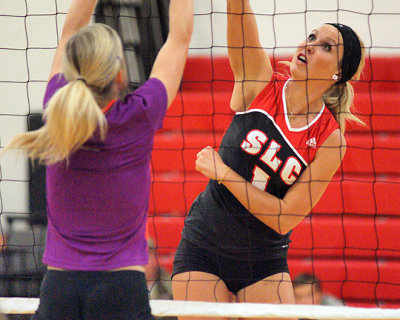 St Lawrence W-Volleyball 09-29-13