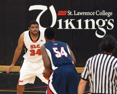 St Lawrence vs Loyalist M-Basketball 11-13-13