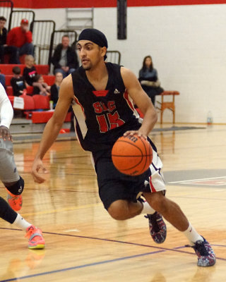 St Lawrence College vs George Brown  M-Basketball 11-29-14