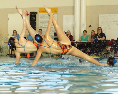 Queen's Synchronized Swimming 01-25-15
