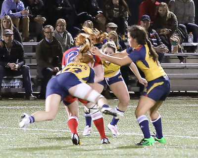 Queen's vs Acadia  CIS W-Rugby Quarter Final 11-05-15