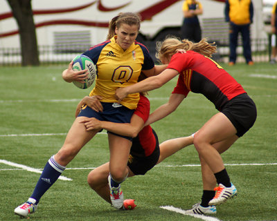 Queen's vs Guelph W-Rugby 10-01-16