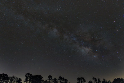Milky Way at South Carolina observatory