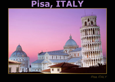 2013 - Mediterranean Cruise - ITALY - Pisa - June 14