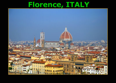 2013 - Mediterranean Cruise - ITALY - Florence - June 14