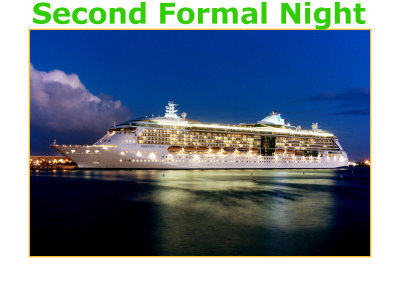 2013 - Mediterranean Cruise - Second Formal Night - June 16