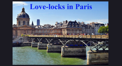 2013 - FRANCE - Paris - Album 7 - Paris love-locks - Place Vendme