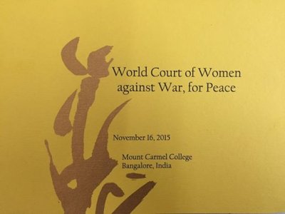 Womens Court Against War, For PeaceBangalore