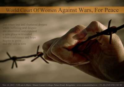 01 - Posters of the Women's Court Against War, For Peace