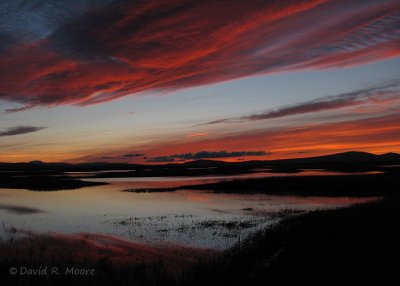 Lower Klamath at sunset