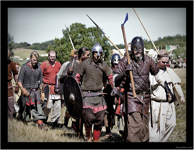 Viking war party