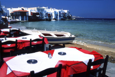 restaurant on the beach