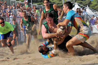 rugby  beach  Lignano