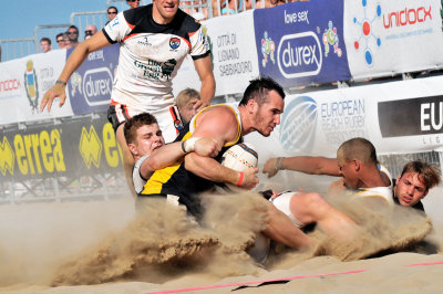 rugby  beach  Lignano