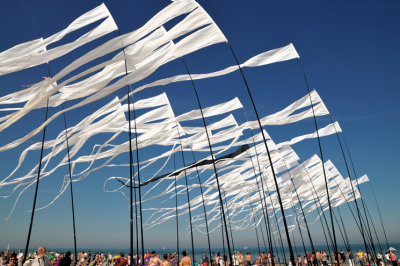 flags in the wind Cervia