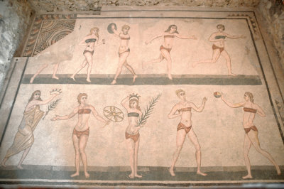 ROMAN YOUTH IN BIKINI