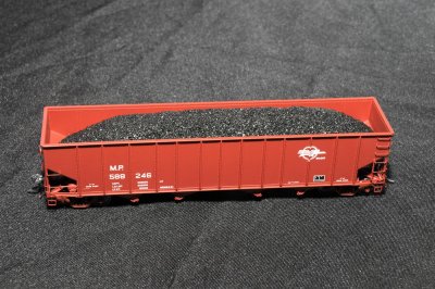 ExactRail Bethlehem 3737 Hopper with Flood Coal Load
