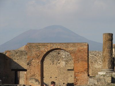 Mt. Vesuvius from Pompeii