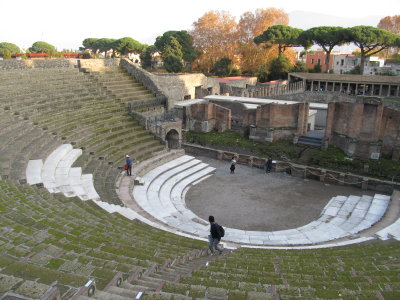 Big theater, Pompeii