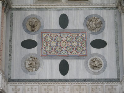 Detail on exterior of St. Mark's Cathedral
