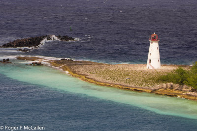 Lighthouse in Nassau Harbour
