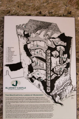 Map of Blarney Castle