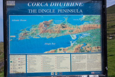 Map of  the Dingle Peninsula