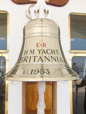 Bell on the HMS Britannia