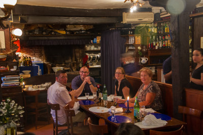 Dinner at  Ai Barbaconi